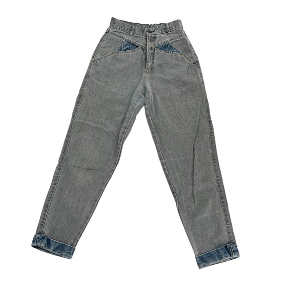bon jour Bi Colored Cuffed Hem Relaxed Jeans Size 7/8 Women’s - Picture 1 of 5
